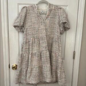Crown and Ivy Tweed Dress - Size Medium